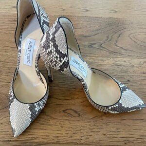 Jimmy Choo Snakeskin Pumps